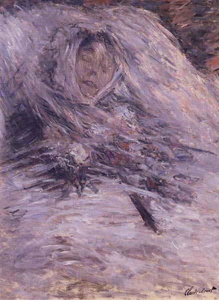 Claude Monet Camille Monet, on her deathbed, Spain oil painting art